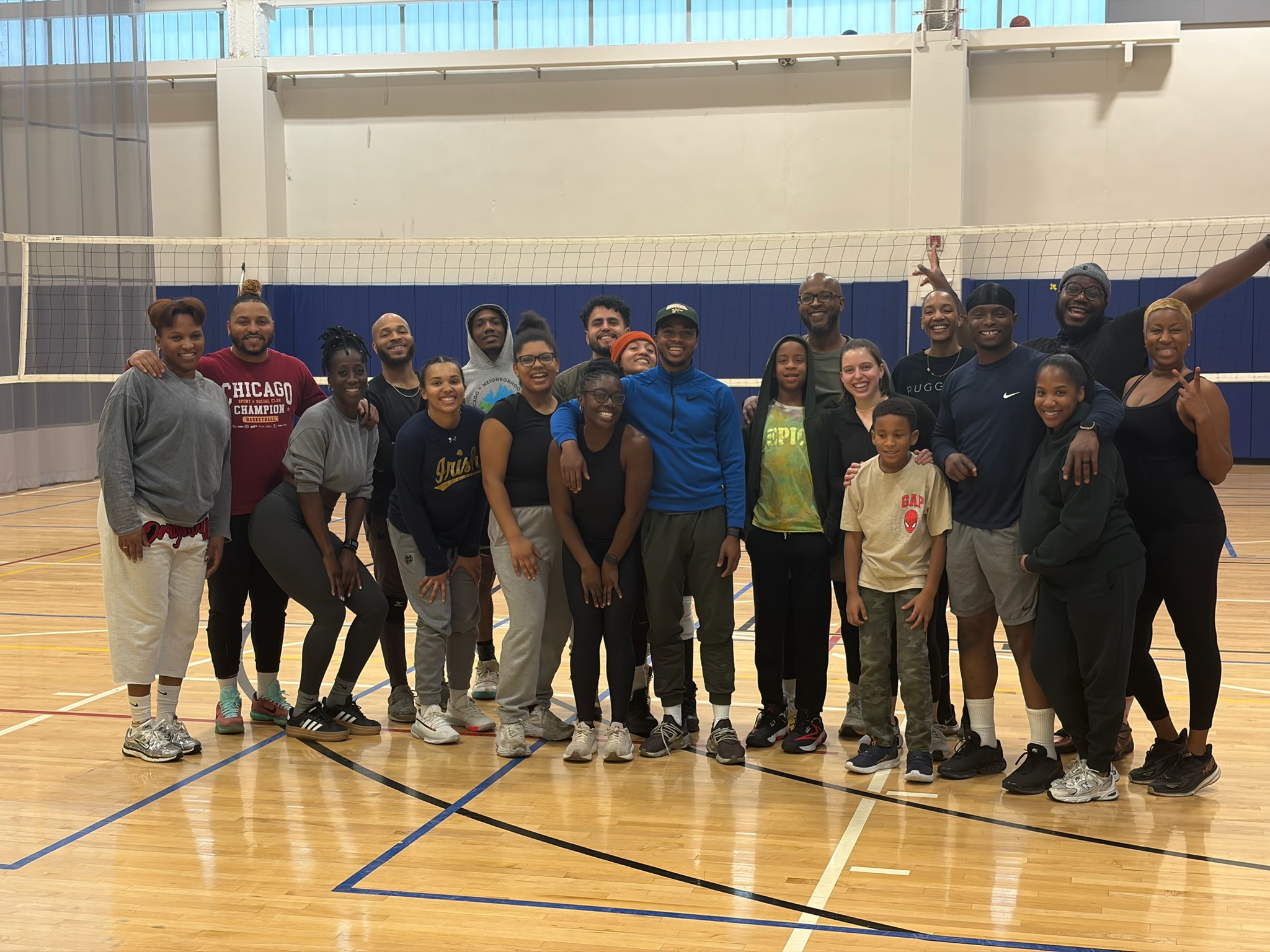 AGC indoor volleyball second group